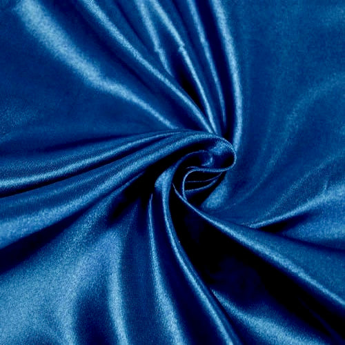 Eliza ROYAL BLUE Shiny Heavy Bridal Wedding Satin Fabric by the Yard