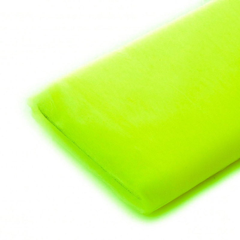 Juliana NEON LIME 40 Yards of 54'' Polyester Tulle Fabric by Bolt