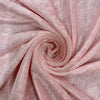 Mya LIGHT PINK Non-Wrinkle Mechanical Stretch Polyester Panne Velvet Fabric
