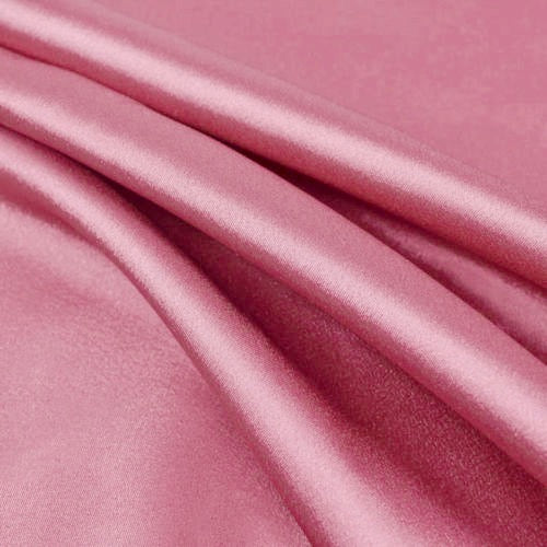 Payton CANDY PINK Faux Silk Stretch Charmeuse Satin Fabric by the Yard