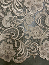 Maggie CHAMPAGNE Guipure Venice Heavy Lace Fabric by the Yard