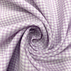 Keira LAVENDER Mini Checkered Poly Poplin Fabric by the Yard