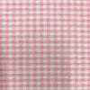 Keira PINK Mini Checkered Poly Poplin Fabric by the Yard