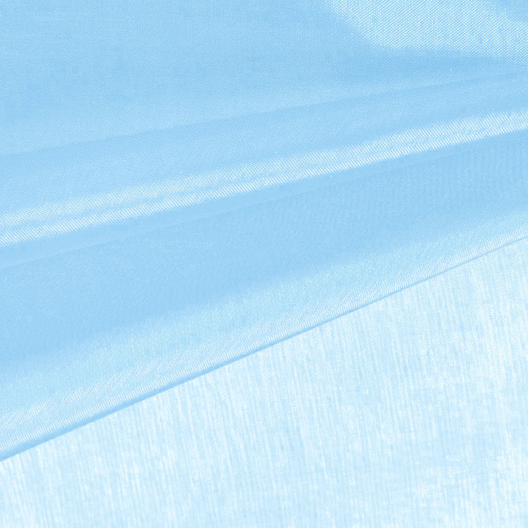 Cassidy LIGHT BLUE Polyester Crystal Organza Fabric by the Yard