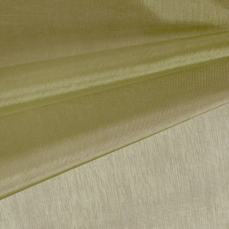 Cassidy OLIVE GREEN Polyester Crystal Organza Fabric by the Yard