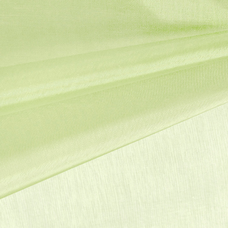 Cassidy PALE GREEN Polyester Crystal Organza Fabric by the Yard