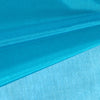Cassidy TURQUOISE Polyester Crystal Organza Fabric by the Yard