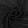 Danielle BLACK Polyester Hi-Multi Chiffon Fabric by the Yard