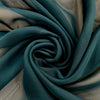 Danielle DARK TURQUOISE Polyester Hi-Multi Chiffon Fabric by the Yard