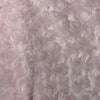 Ruth PALE PINK Cuddle Minky Rosette Soft Faux Fur Fabric