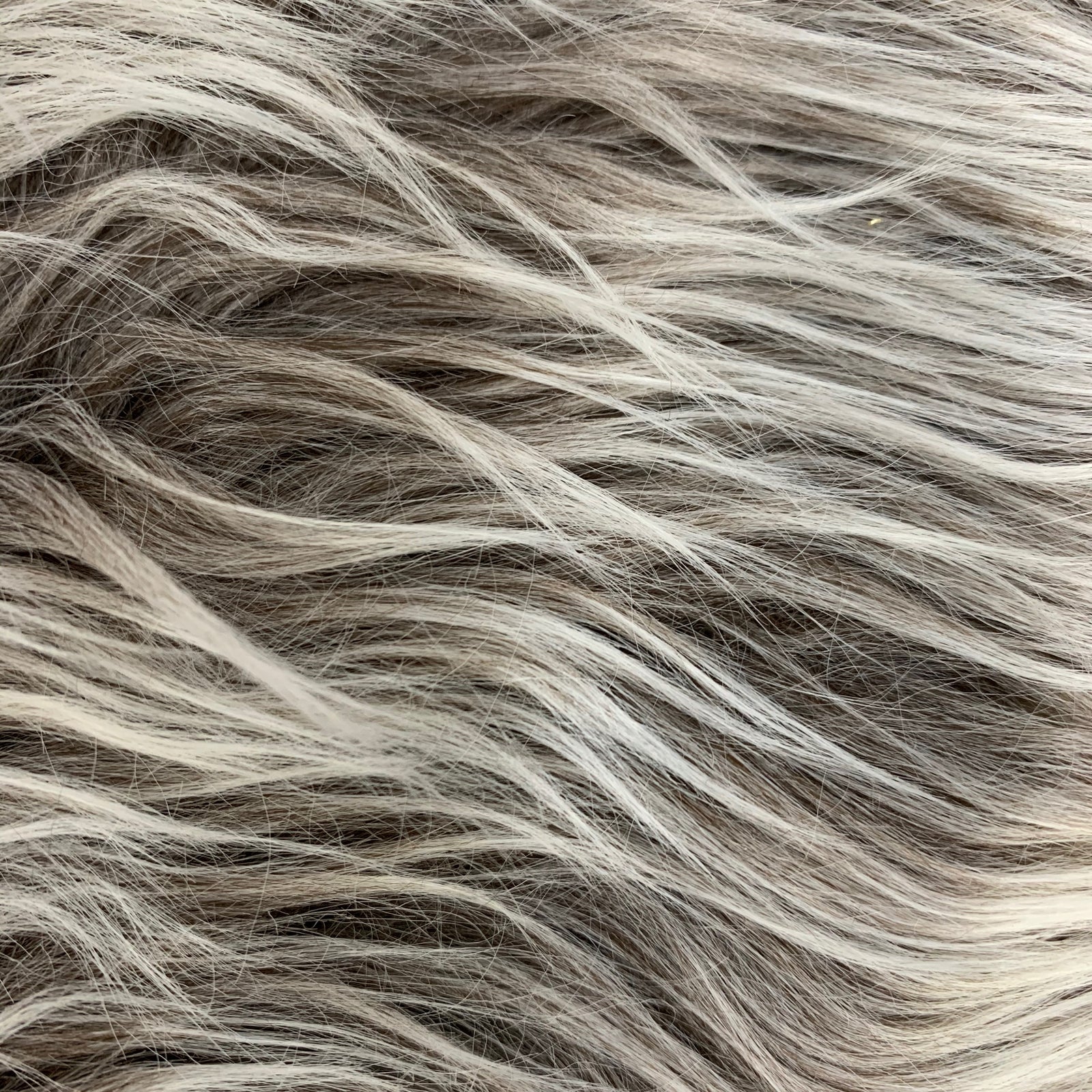 Bethany TAUPE BROWN Frost Mongolian Long Pile Soft Faux Fur Fabric for Fursuit, Cosplay Costume, Photo Prop, Trim, Crafts
