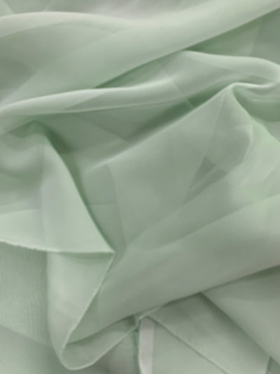 Jolene LIGHT MINT GREEN Polyester Two-Tone Chiffon Fabric by the Yard
