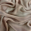 Jolene MAUVE BLACK Polyester Two-Tone Chiffon Fabric by the Yard