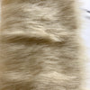 Zahra BEIGE 0.75 Inch Short Pile Soft Faux Fur Fabric for Fursuit, Cosplay Costume, Photo Prop, Trim, Throw Pillow, Crafts