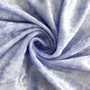 Mya BLUE LAVENDER Non-Wrinkle Mechanical Stretch Polyester Panne Velvet Fabric by the Yard