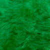 Zahra EMERALD GREEN 0.75 Inch Short Pile Soft Faux Fur Fabric for Fursuit, Cosplay Costume, Photo Prop, Trim, Throw Pillow, Crafts