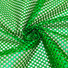 Copy of Mallory GREEN Polyester King Mesh Knit Fabric by the Yard