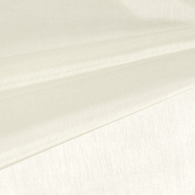 Cassidy IVORY Polyester Crystal Organza Fabric by the Yard