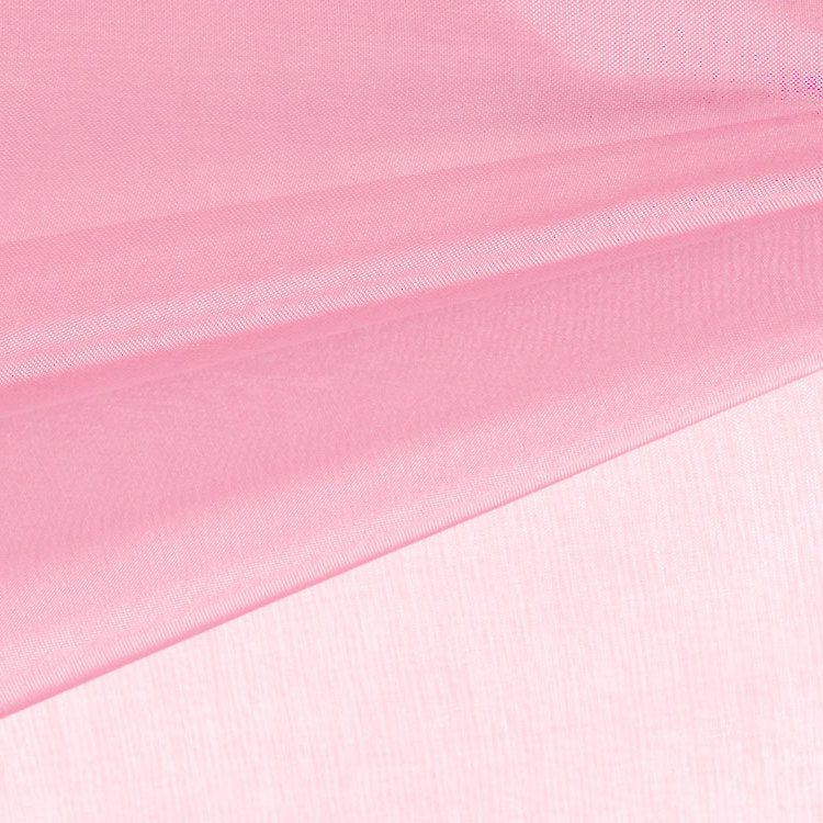 Cassidy LIGHT PINK Polyester Crystal Organza Fabric by the Yard