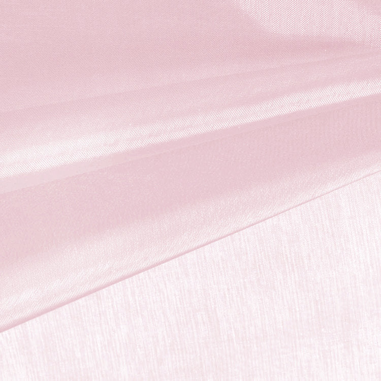 Cassidy PALE PINK Polyester Crystal Organza Fabric by the Yard