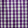 Carly PURPLE Mini Checkered Gingham Poly Cotton Fabric by the Yard