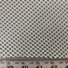 Mallory WHITE Polyester King Mesh Knit Fabric by the Yard