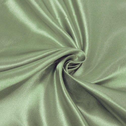 Eliza LIGHT OLIVE Shiny Heavy Bridal Wedding Satin Fabric by the Yard - 10009