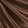 Eliza BROWN Shiny Heavy Bridal Wedding Satin Fabric by the Yard - 10009