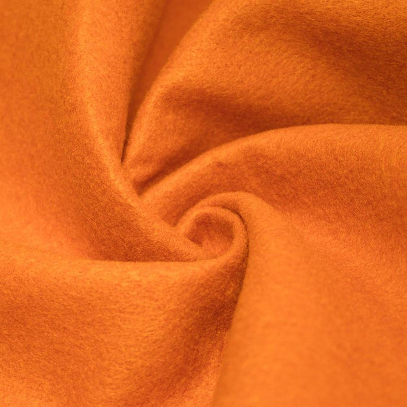 Abby TANGERINE 72" Acrylic Felt Fabric by the Yard - 10030