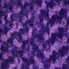 Ruth PURPLE Cuddle Minky Rosette Soft Faux Fur Fabric by the Yard - 10083