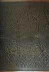 Jordyn BLACK Diamond Sequins on BLACK Mesh Lace Fabric by the Yard - 10008