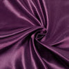 Eliza PURPLE Shiny Heavy Bridal Wedding Satin Fabric by the Yard - 10009