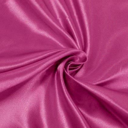 Eliza FUCHSIA Shiny Heavy Bridal Wedding Satin Fabric by the Yard - 10009