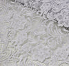 Maggie WHITE Guipure Venice Heavy Lace Fabric by the Yard - 10019