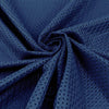 Sawyer NAVY BLUE Polyester Football Sports Mesh Knit Fabric by the Yard - 10047
