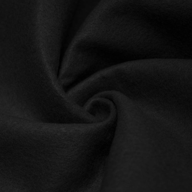 Abby BLACK 72" Acrylic Felt Fabric by the Yard - 10030