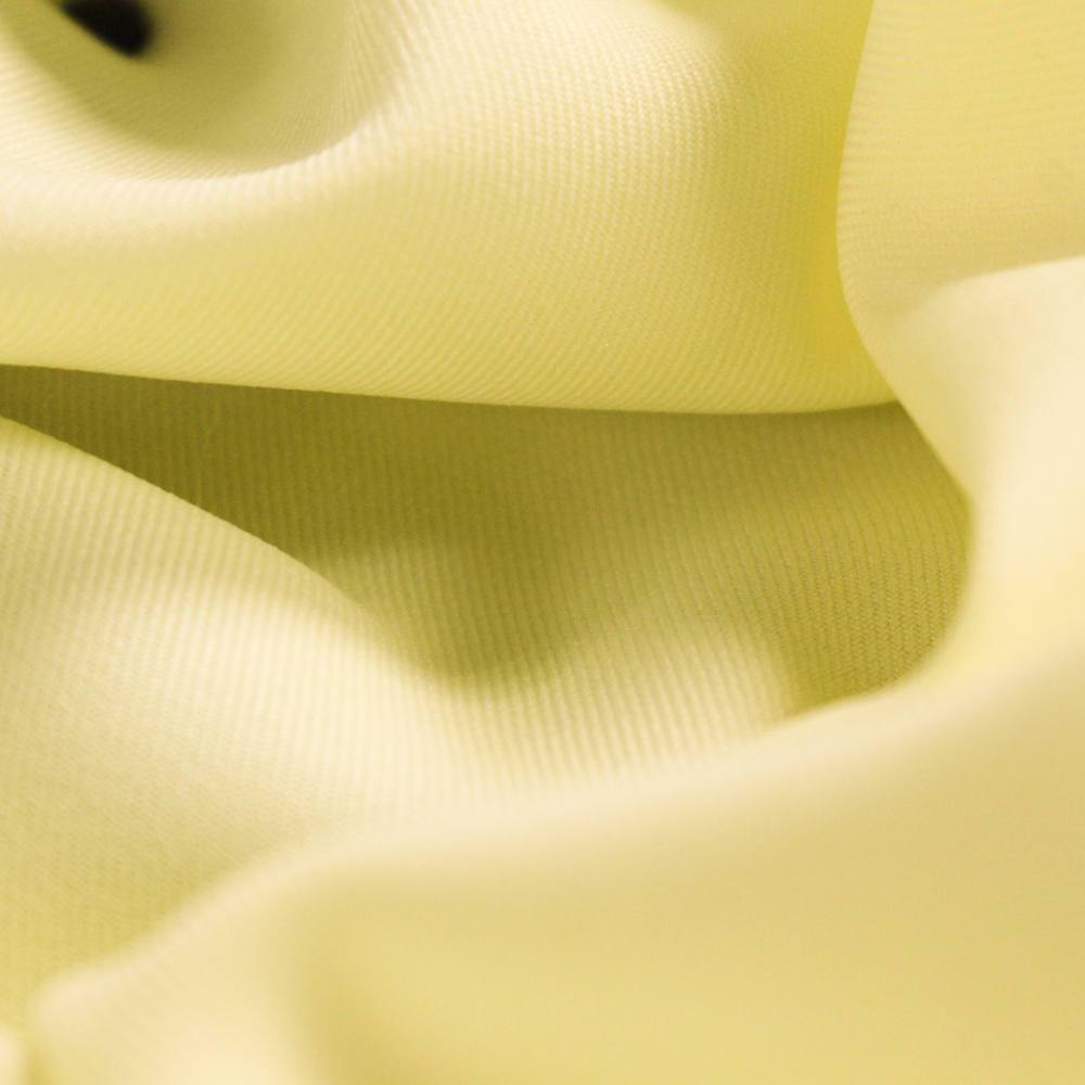 Delaney YELLOW Polyester Gabardine Fabric by the Yard for Suits, Overcoats, Trousers/Slacks, Uniforms - 10056