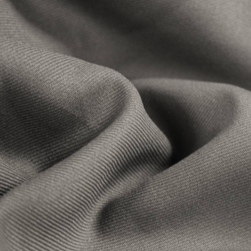 Delaney LIGHT GREY Polyester Gabardine Fabric by the Yard for Suits, Overcoats, Trousers/Slacks, Uniforms - 10056