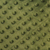 Alison OLIVE Embossed Dimple Dots Soft Velvety Faux Fur Fabric by the Yard - 10090