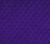 Alison PURPLE Embossed Dimple Dots Soft Velvety Faux Fur Fabric by the Yard - 10090