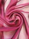 Jolene BURGUNDY Polyester Two-Tone Chiffon Fabric by the Yard - 10135