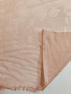 Jolene DUSTY PEACH Polyester Two-Tone Chiffon Fabric by the Yard - 10135