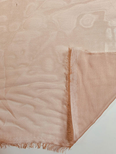 Jolene DUSTY PEACH Polyester Two-Tone Chiffon Fabric by the Yard - 10135