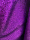 Kenzie PURPLE Light Weight Lamé Fabric by the Yard  - 10059