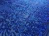 Phoebe ROYAL BLUE Sequins on Mesh Lace Fabric by the Yard - 10062